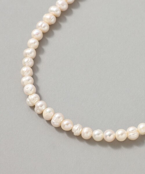 MACKINTOSH PHILOSOPHY(マッキントッシュ フィロソフィー)の「淡水パールネックレス(ネックレス・レディース・ホワイト・FREE)」の2枚目の写真