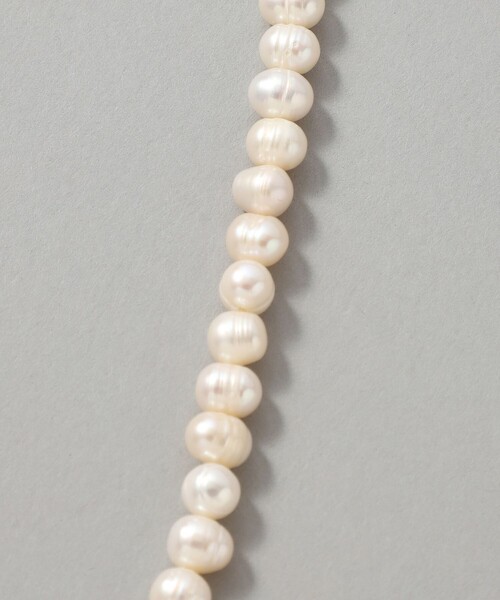 MACKINTOSH PHILOSOPHY(マッキントッシュ フィロソフィー)の「淡水パールネックレス(ネックレス・レディース・ホワイト・FREE)」の4枚目の写真