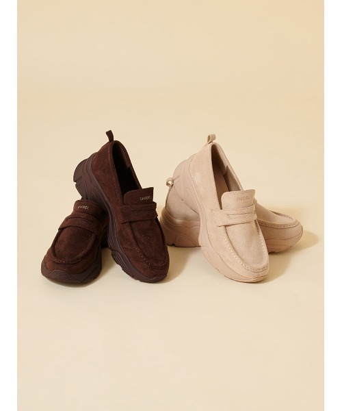 SNIDEL(スナイデル)の「スニーカーソールローファー(ローファー・レディース・ブラック/ベージュ/ブラウン・S/L/M)」の4枚目の写真