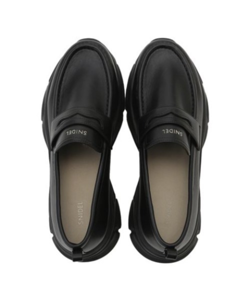 【新品未使用タグ付き】SNIDEL スニーカーソールローファー BEG Sサイズ スニーカーソールローファー（ローファー）｜SNIDEL（スナイデル）の