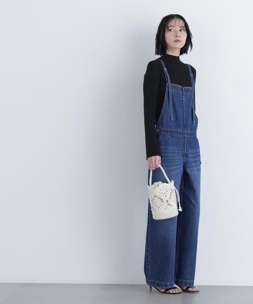 N.（N. Natural Beauty Basic）（エヌエヌナチュラルビューティーベーシック）の「シアーリブニット（ニット/セーター・レディース・ブラック/オフホワイト/ピンク・ﾌﾘ-）」の12枚目の写真