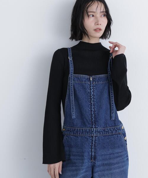 N.（N. Natural Beauty Basic）（エヌエヌナチュラルビューティーベーシック）の「シアーリブニット（ニット/セーター・レディース・ブラック/オフホワイト/ピンク・ﾌﾘ-）」の13枚目の写真