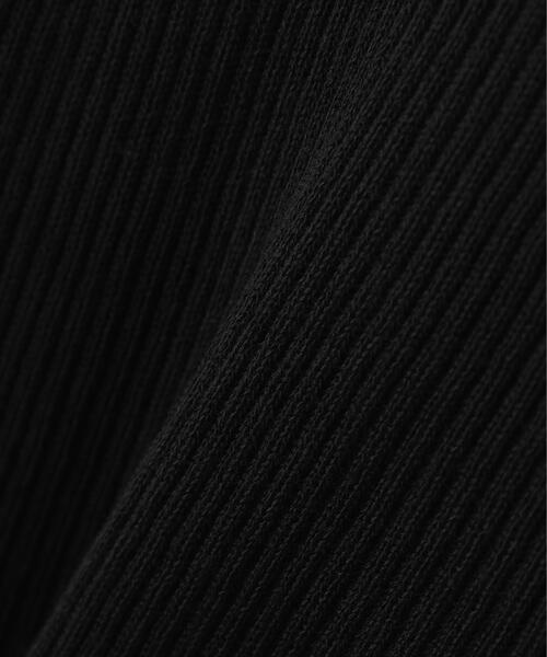 N.（N. Natural Beauty Basic）（エヌエヌナチュラルビューティーベーシック）の「シアーリブニット（ニット/セーター・レディース・ブラック/オフホワイト/ピンク・ﾌﾘ-）」の15枚目の写真