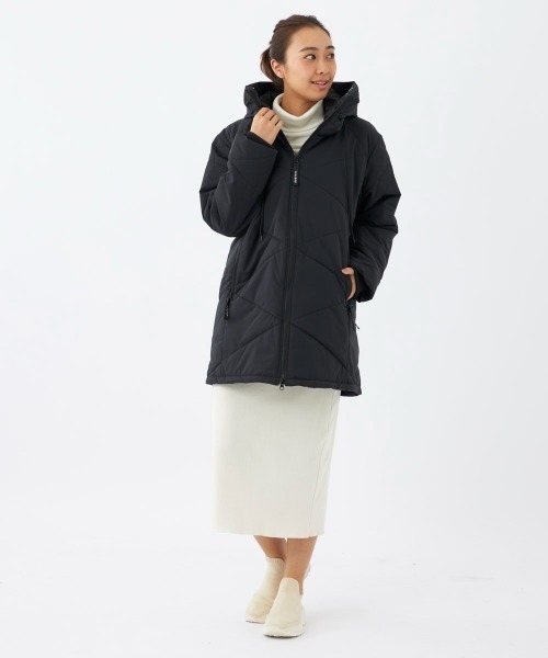 RUSTY(ラスティ)の「【RUSTY:ラスティー】レディース フェイクダウンジャケット エコダウン(ダウンジャケット/コート・レディース・ブラック・MEDIUM)」の11枚目の写真