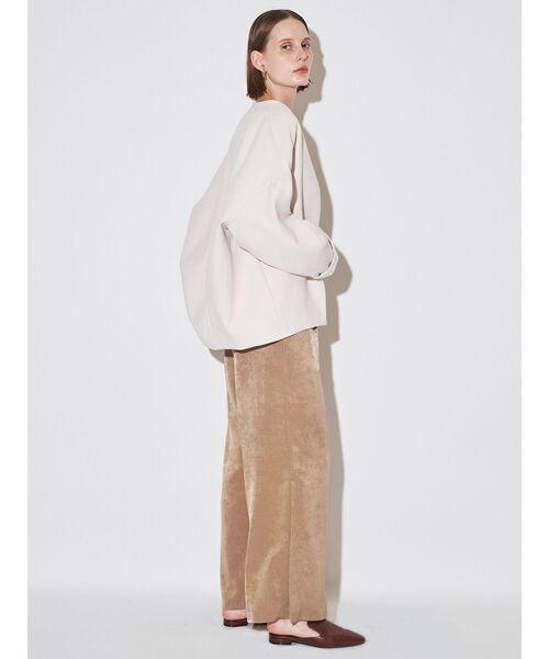 ELENDEEK（エレンディーク）の「フォルムショートコート（その他アウター・レディース・ミント/ライトベージュ/ブラック・FREE）」の17枚目の写真