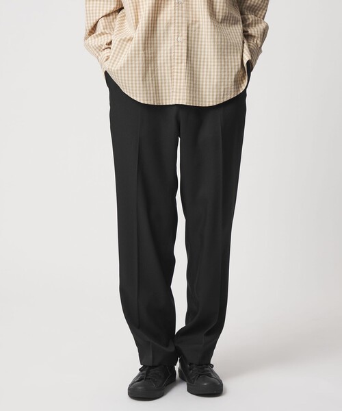 CITEN(シテン)の「<CITEN>ノータックイージースラックス ―吸水速乾―(スラックス・メンズ・ベージュ/ブラック・L/M/S)」の2枚目の写真