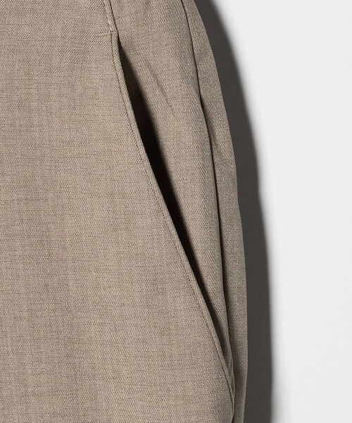 CITEN(シテン)の「<CITEN>ノータックイージースラックス ―吸水速乾―(スラックス・メンズ・ベージュ/ブラック・L/M/S)」の3枚目の写真