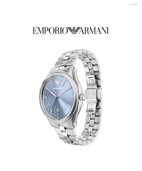 EMPORIO ARMANI（エンポリオアルマーニ）の「エンポリオ・アルマーニ 腕時計 メンズ アナログ ステンレス AR11748（アナログ腕時計・メンズ・シルバー・FREE）」の11枚目の写真