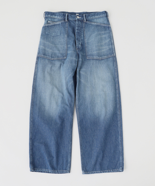 Ets.MATERIAUX（マテリオ）の「ETS.MATERIAUX(マテリオ) Denim US ARMY トラウザー（デニムパンツ・メンズ・ブルー系その他/ブルー・LARGE/MEDIUM）」の2枚目の写真