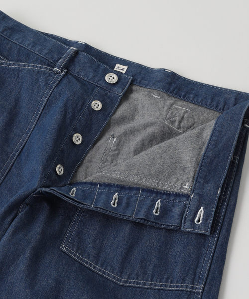 Ets.MATERIAUX（マテリオ）の「ETS.MATERIAUX(マテリオ) Denim US ARMY トラウザー（デニムパンツ・メンズ・ブルー系その他/ブルー・LARGE/MEDIUM）」の5枚目の写真