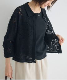 KATHARINE ROSS | 【KATHARINE ROSS】ポロ衿レースカーデ(カーディガン/ボレロ)