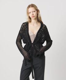 ATTISESSION（アティセッション）の「＜ATTISESSION＞フーディー ニット カーディガン（カーディガン/ボレロ）」