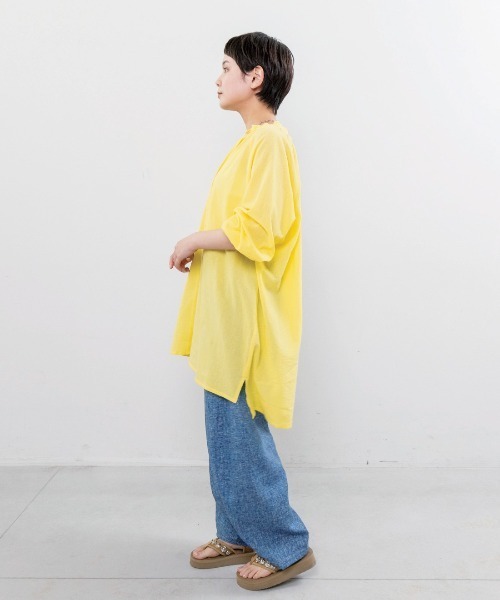 mensha!(メンシャ)の「mensha! まるでデニム!?軽くてやわらかいデニガーゼパンツ(その他パンツ・レディース・ブルー/インディゴブルー/ライトブラック・M/3L/L/LL)」の11枚目の写真