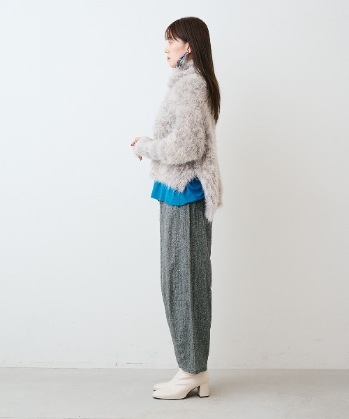 mensha!(メンシャ)の「mensha! まるでデニム!?軽くてやわらかいデニガーゼパンツ(その他パンツ・レディース・ブルー/インディゴブルー/ライトブラック・M/3L/L/LL)」の17枚目の写真