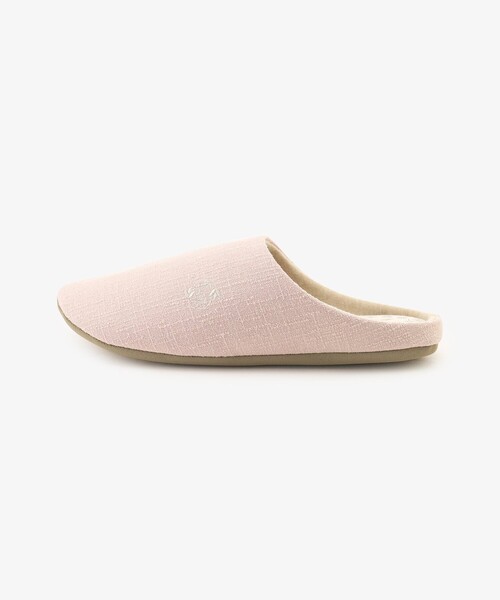 Afternoon Tea（アフタヌーンティー）の「フラワーチャールストン型（ルームシューズ/スリッパ・レディース・ピンク・ONE SIZE）」の3枚目の写真