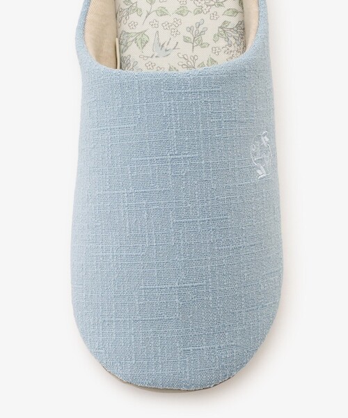 Afternoon Tea（アフタヌーンティー）の「フラワーチャールストン型（ルームシューズ/スリッパ・レディース・ピンク・ONE SIZE）」の10枚目の写真