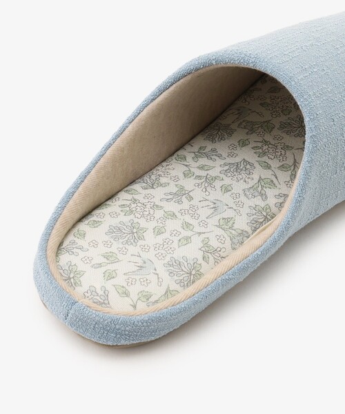 Afternoon Tea（アフタヌーンティー）の「フラワーチャールストン型（ルームシューズ/スリッパ・レディース・ピンク・ONE SIZE）」の11枚目の写真