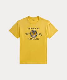 RRL（ダブル アール エル）の「ガーメントダイド ジャージー グラフィック Tシャツ（Tシャツ/カットソー）」