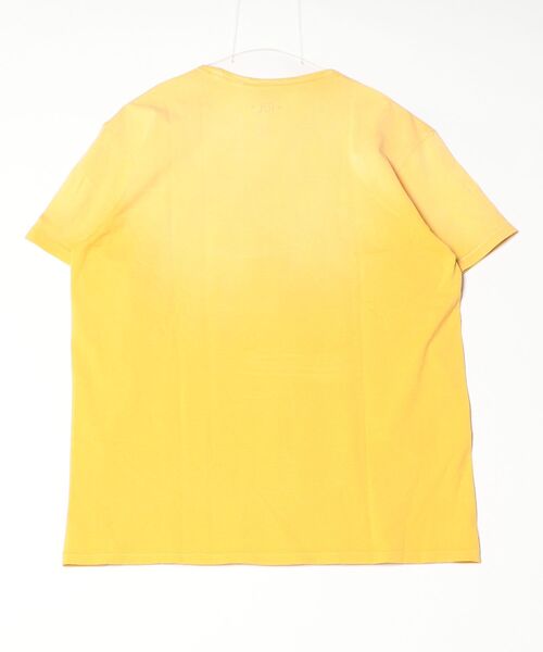 RRL（ダブル アール エル）の「ガーメントダイド ジャージー グラフィック Tシャツ（Tシャツ/カットソー・メンズ・イエロー・XXL/XS/XL/S/M/L）」の7枚目の写真