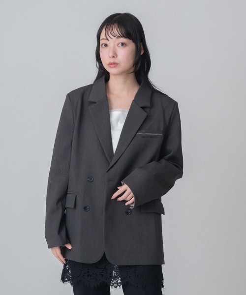 新品✨M'S GRACY 定価3.5万 春夏用テーラードジャケット 新品✨M'S GRACY 定価3.5万 春夏用テーラードジャケット ゴージャスツィ―ド