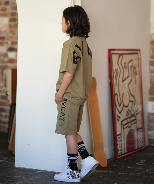 RVCA(ルーカ)の「RVCA/ルーカ ハーフパンツ 吸水速乾ショーツ BG045600(その他パンツ・キッズ・ブラック/ベージュ・150cm/140cm/160cm/130cm)」の9枚目の写真