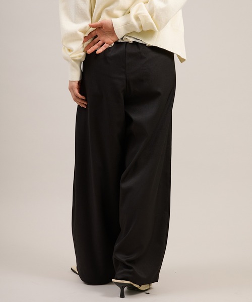 apres jour mignon(アプレジュールミニョン)の「ワイドスラックス(スラックス・レディース・ベージュ/グレー/ブラック・LARGE/MEDIUM/SMALL)」の15枚目の写真
