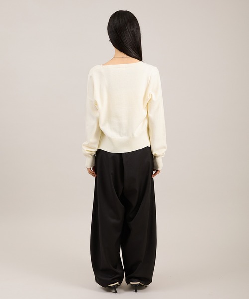 apres jour mignon(アプレジュールミニョン)の「ワイドスラックス(スラックス・レディース・ベージュ/グレー/ブラック・LARGE/MEDIUM/SMALL)」の18枚目の写真