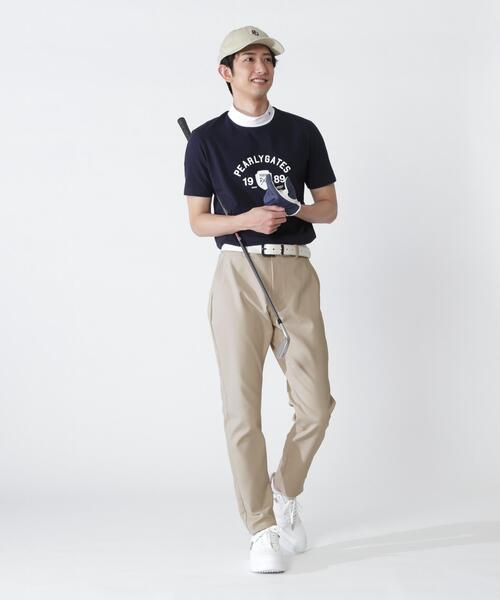 PEARLY GATES(パーリーゲイツ)の「【PEARLY GATES】80/1 36Gベアカノコ(Tシャツ/カットソー・メンズ・ホワイト/ネイビー・MEDIUM/LARGE/X-LARGE/XX-LARGE)」の10枚目の写真