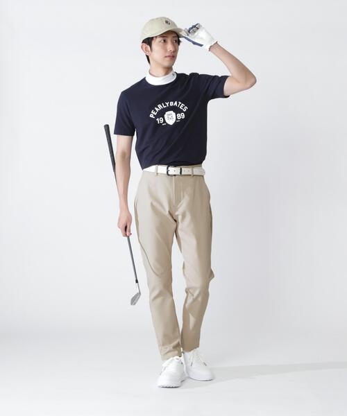 PEARLY GATES(パーリーゲイツ)の「【PEARLY GATES】80/1 36Gベアカノコ(Tシャツ/カットソー・メンズ・ホワイト/ネイビー・MEDIUM/LARGE/X-LARGE/XX-LARGE)」の11枚目の写真