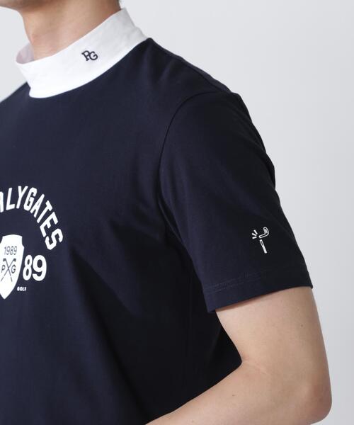 PEARLY GATES(パーリーゲイツ)の「【PEARLY GATES】80/1 36Gベアカノコ(Tシャツ/カットソー・メンズ・ホワイト/ネイビー・MEDIUM/LARGE/X-LARGE/XX-LARGE)」の15枚目の写真