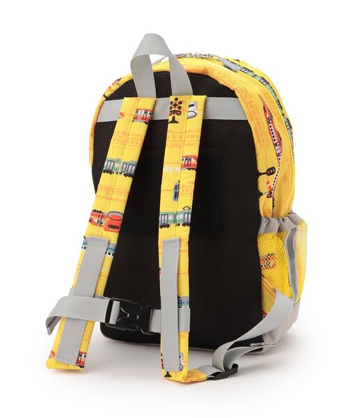 kladskap（クレードスコープ）の「電車総柄リュック（バックパック/リュック・キッズ・ブルー/イエロー・S/SS/M）」の3枚目の写真