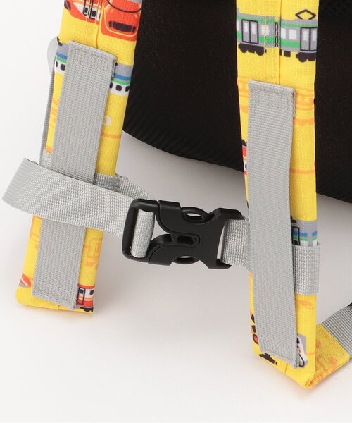 kladskap（クレードスコープ）の「電車総柄リュック（バックパック/リュック・キッズ・ブルー/イエロー・S/SS/M）」の9枚目の写真