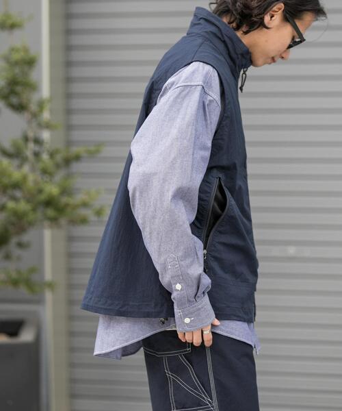 FORK&SPOON（フォークアンドスプーン）の「FORK&SPOON　フィールドベスト（ベスト・メンズ・ブラウン/ブルー系その他・5/4）」の9枚目の写真