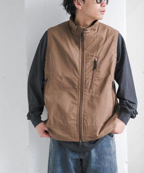 FORK&SPOON（フォークアンドスプーン）の「FORK&SPOON　フィールドベスト（ベスト・メンズ・ブラウン/ブルー系その他・5/4）」の3枚目の写真