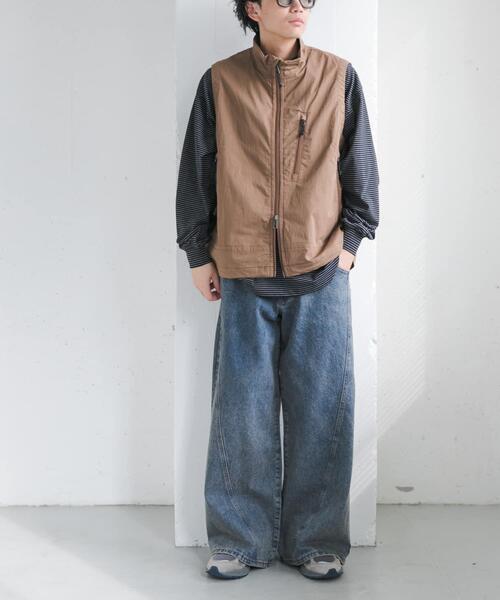 FORK&SPOON（フォークアンドスプーン）の「FORK&SPOON　フィールドベスト（ベスト・メンズ・ブラウン/ブルー系その他・5/4）」の6枚目の写真