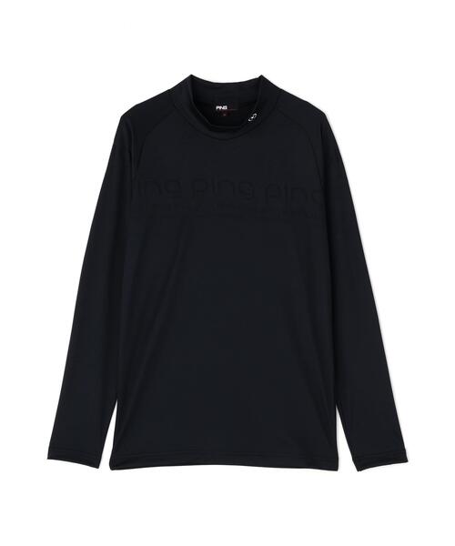 PING(ピン)の「【PING APPAREL】ロゴジャカード長袖ハイネックシャツ <PERFORMANCE> (LADIES)(Tシャツ/カットソー・レディース・ホワイト/ブラック/ブルー系その他・L/LL/M/S)」の8枚目の写真