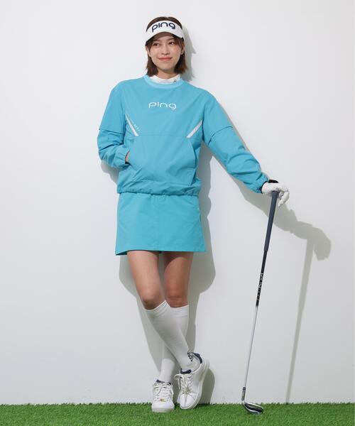 PING(ピン)の「【PING APPAREL】ロゴジャカード長袖ハイネックシャツ <PERFORMANCE> (LADIES)(Tシャツ/カットソー・レディース・ホワイト/ブラック/ブルー系その他・L/LL/M/S)」の20枚目の写真
