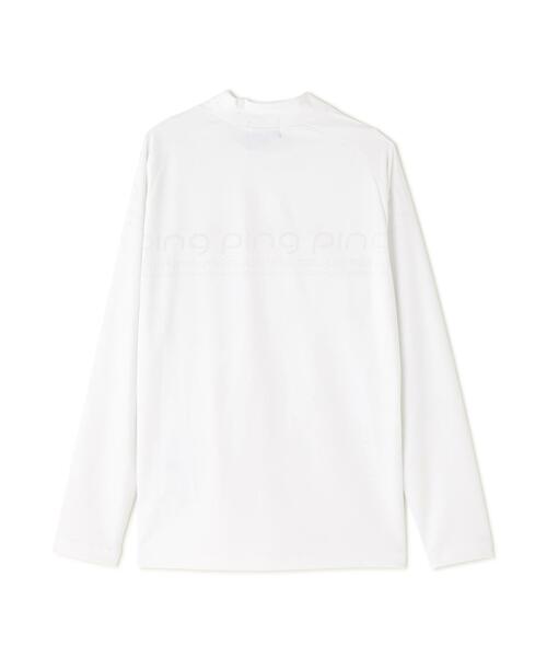 PING(ピン)の「【PING APPAREL】ロゴジャカード長袖ハイネックシャツ <PERFORMANCE> (LADIES)(Tシャツ/カットソー・レディース・ホワイト/ブラック/ブルー系その他・L/LL/M/S)」の22枚目の写真