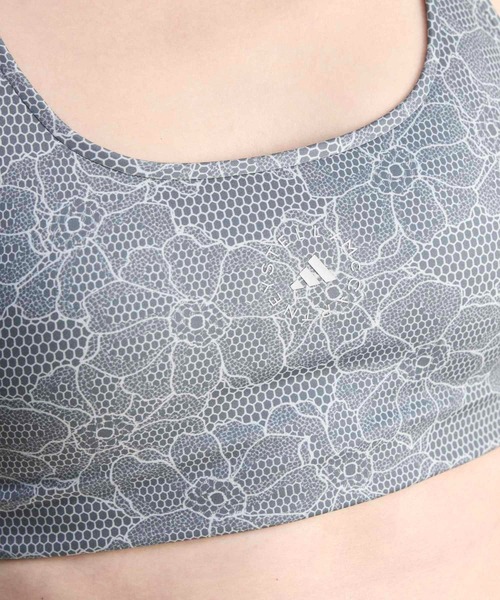 adidas by Stella McCartney(アディダスバイステラマッカートニー)の「aSMC TPA M CR P【adidas by Stella McCartney】 / アディダス adidas(Tシャツ/カットソー・レディース・グレー・MEDIUM/LARGE/X-LARGE/SMALL)」の9枚目の写真