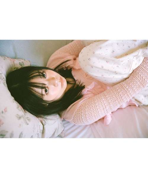 FURFUR（ファーファー）の「キャミソールセットカーディガン（カーディガン/ボレロ・レディース・グリーン/ホワイト/ピンク・F）」の6枚目の写真