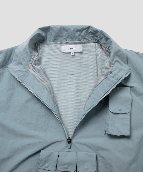 BBLD(ビービーエルディー)の「NYLON JACKET(ブルゾン・メンズ・ブルー/ブラック/グリーン・XL/L/M)」の6枚目の写真