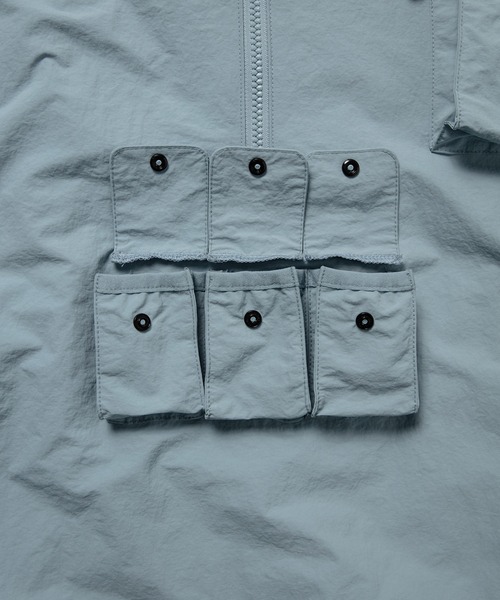 BBLD(ビービーエルディー)の「NYLON JACKET(ブルゾン・メンズ・ブルー/ブラック/グリーン・XL/L/M)」の8枚目の写真