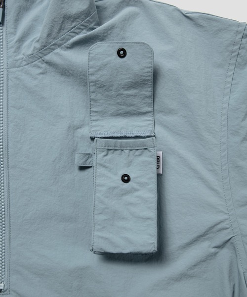 BBLD(ビービーエルディー)の「NYLON JACKET(ブルゾン・メンズ・ブルー/ブラック/グリーン・XL/L/M)」の10枚目の写真
