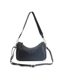 cooco シュリンクレザーダブルストラップ2WAYショルダーバッグ