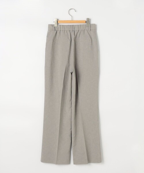 NOLLEY’S Sophi(ノーリーズソフィ)の「《セットアップ対応》ウォッシャブルブリーザブルシャンブレーセミワイドパンツ(その他パンツ・レディース・ネイビー/ベージュ/ライトグレー・34/36/38)」の14枚目の写真