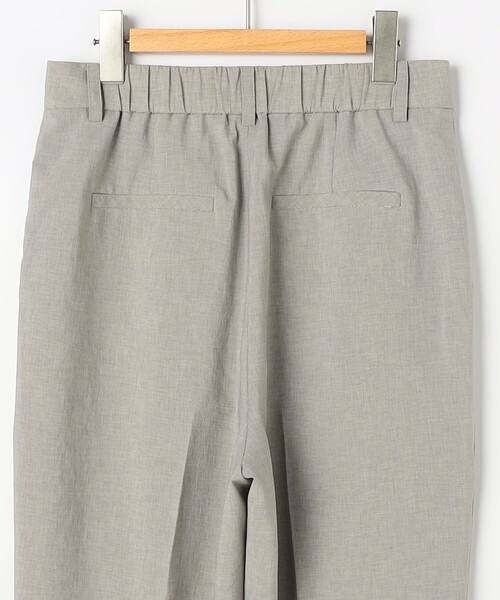 NOLLEY’S Sophi(ノーリーズソフィ)の「《セットアップ対応》ウォッシャブルブリーザブルシャンブレーセミワイドパンツ(その他パンツ・レディース・ネイビー/ベージュ/ライトグレー・34/36/38)」の17枚目の写真