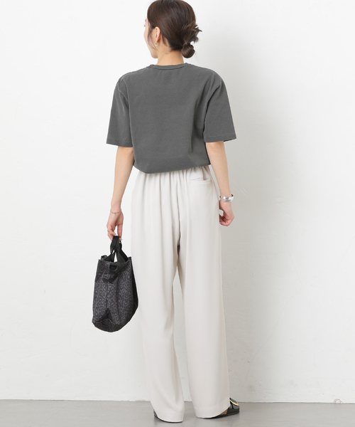 JOURNAL STANDARD relume(ジャーナルスタンダード レリューム)の「イージードレープワイドパンツ(スラックス・レディース・ブラック/ホワイト系その他・38/36)」の14枚目の写真