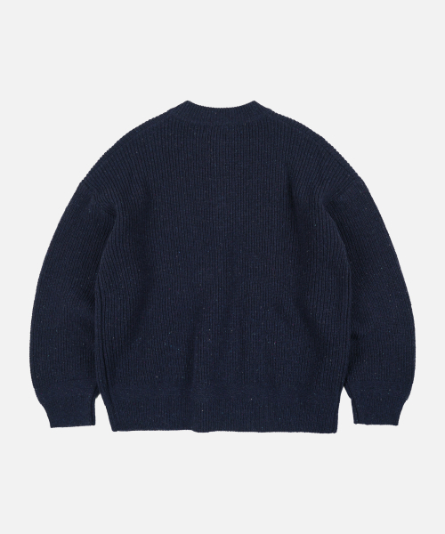 FRIZMWORKS(フリズムワークス)の「BOCACI WOOL ROUND CARDIGAN _ NAVY(カーディガン/ボレロ・メンズ・その他・SMALL/MEDIUM/LARGE/X-LARGE)」の2枚目の写真
