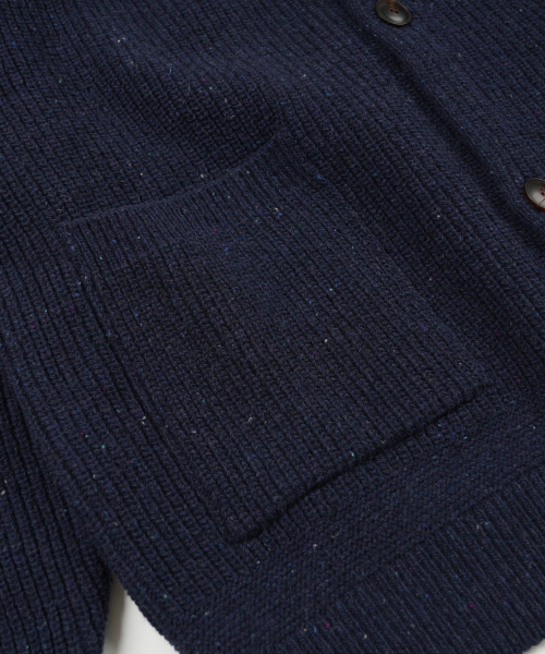 FRIZMWORKS(フリズムワークス)の「BOCACI WOOL ROUND CARDIGAN _ NAVY(カーディガン/ボレロ・メンズ・その他・SMALL/MEDIUM/LARGE/X-LARGE)」の4枚目の写真