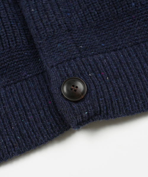 FRIZMWORKS(フリズムワークス)の「BOCACI WOOL ROUND CARDIGAN _ NAVY(カーディガン/ボレロ・メンズ・その他・SMALL/MEDIUM/LARGE/X-LARGE)」の6枚目の写真
